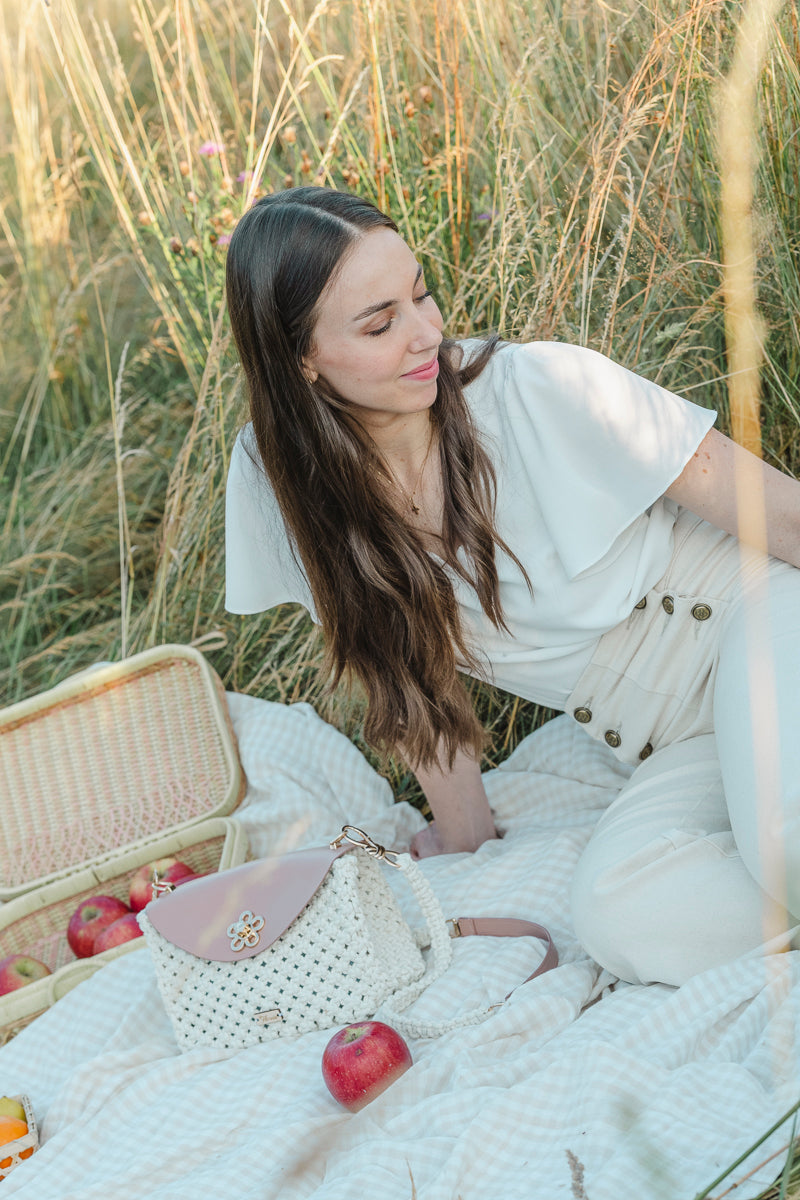 Sac bandouliere Marguerite par Floreia 10