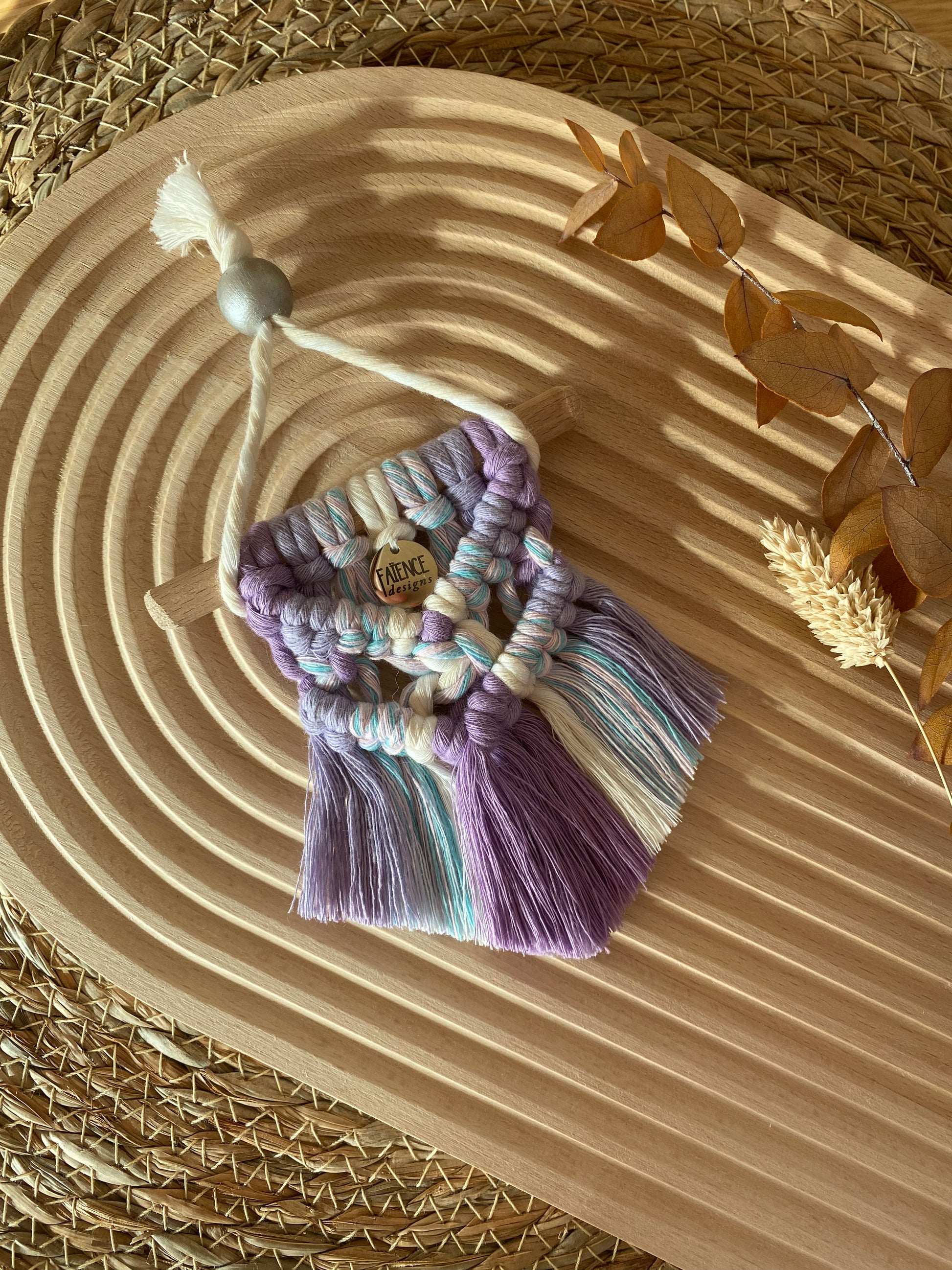 Cours de macramé individuel à Saint-Vincent-de-Boisset, près de Roanne.