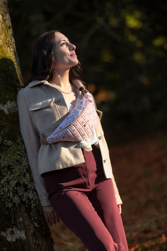 Sac banane Quadrille