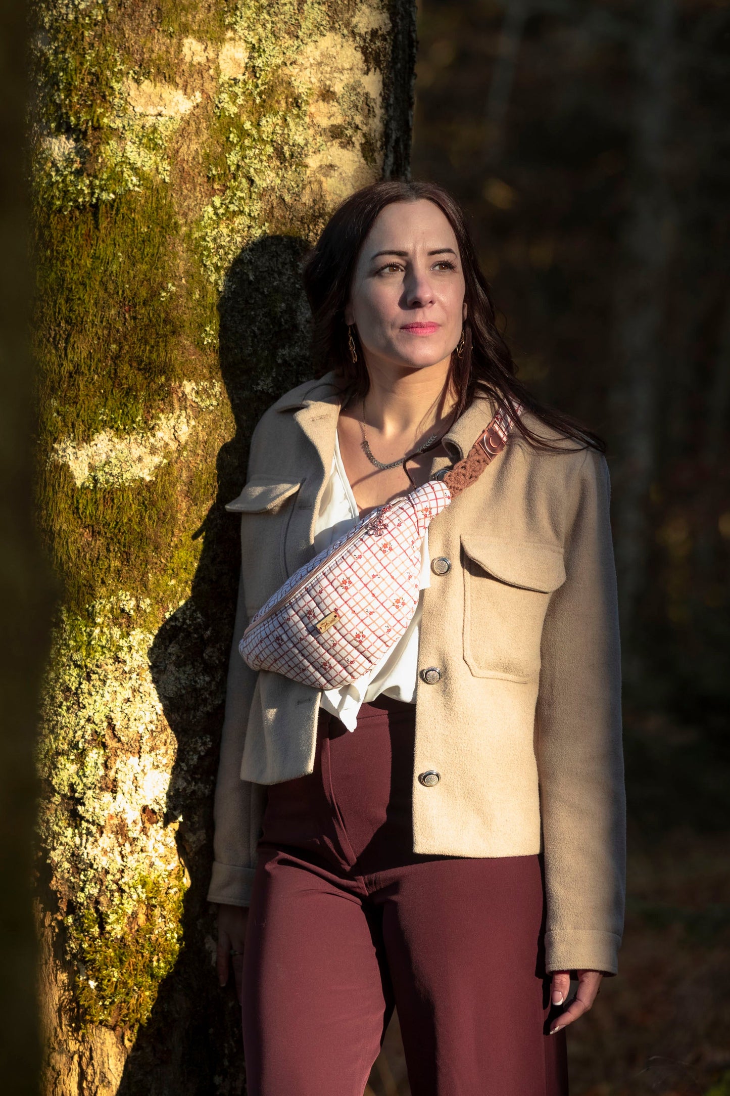 Sac banane Quadrille