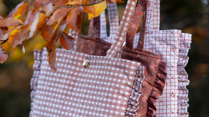 TOTE-BAGS VICHY, QUADRILLE & ÉCLOSION